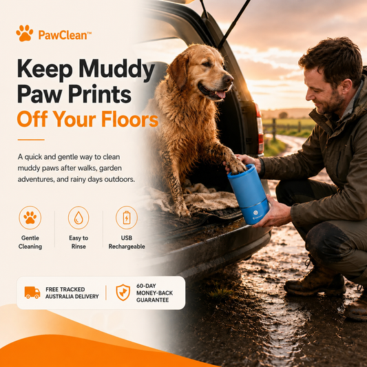 PawClean™ - Automatic Pet Paw Cleaner